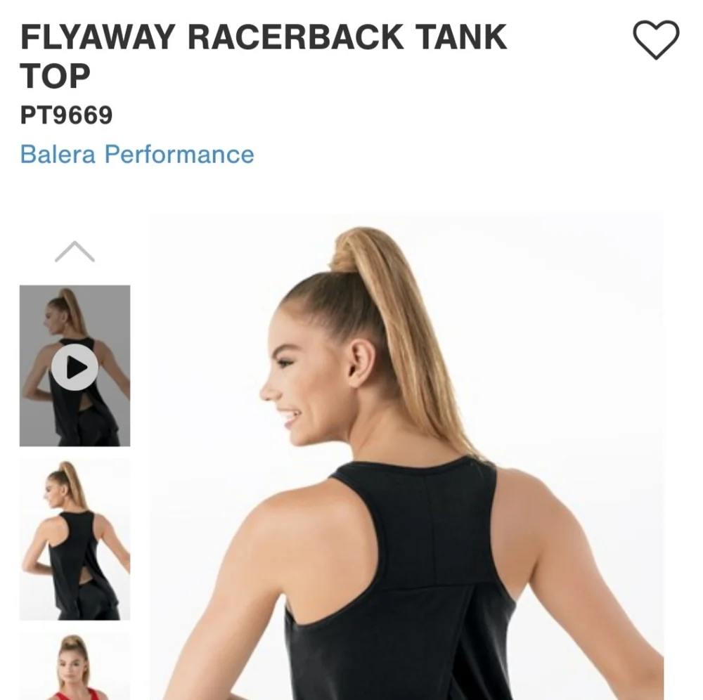 Child Flyaway Racerback Tank Top - Picture 2 of 3